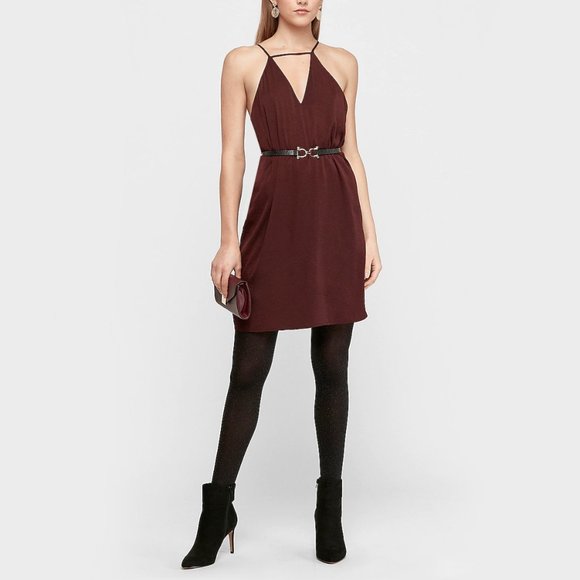 Express Accessories - NEW! Black Metallic Ribbed Full Tights